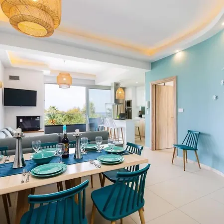Adelhome - Sea View & Walking Distance To Beach! Adelianos Kampos